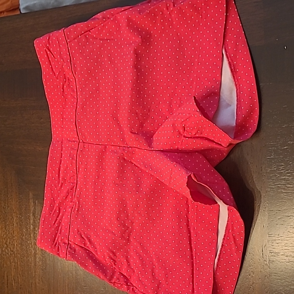 Polka dot pullon shorts